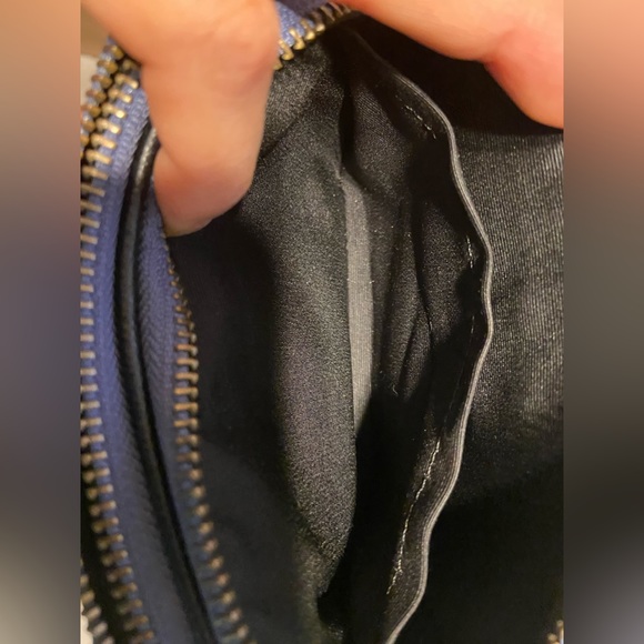 Coach Star Canyon Crossbody Bag Navy Black - Picture 7 of 15